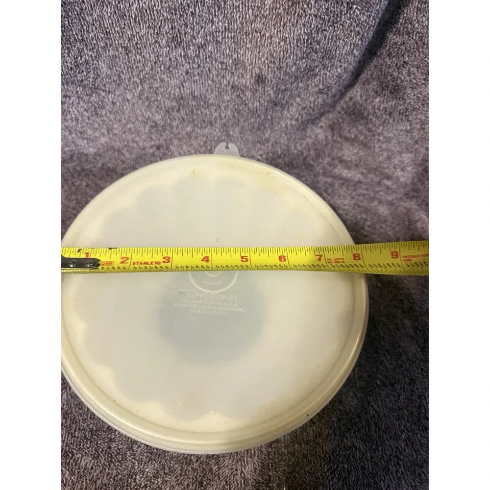Vtg‎ Tupperware Jell-o Mold and Seal Lid Pattern Jel-Serve 616-2